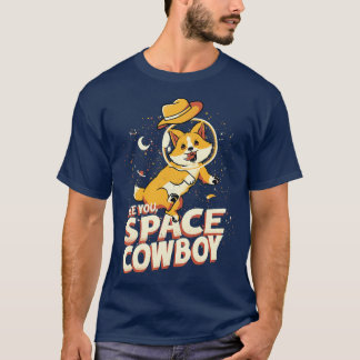 Corgi Space Cowboy by Tobe Fonseca T-Shirt