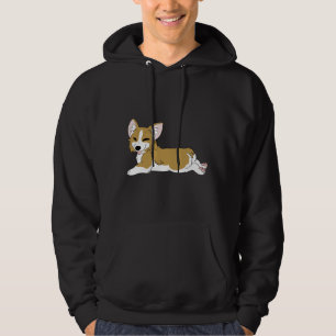 Corgi Sploot Hoodie