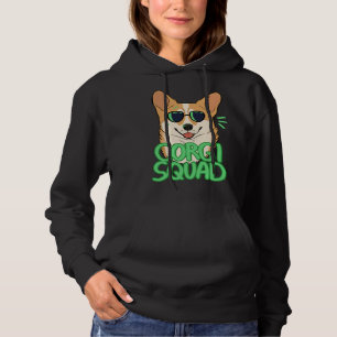 Corgi Squad Red Hoodie