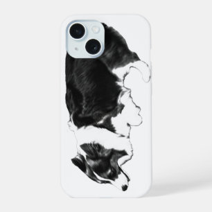 Corgi stride, sleek and merry iPhone 15 case