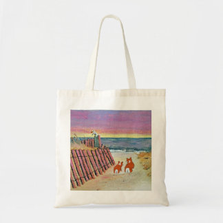 corgi sunset bag