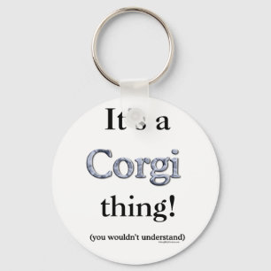 Corgi Thing Keychain