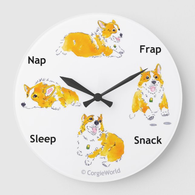 Corgi-Times Clock (Front)