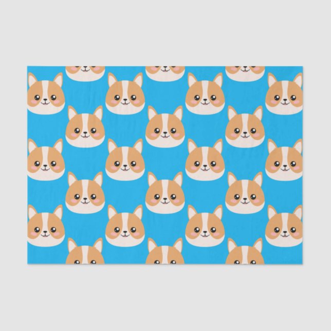 Corgi Tissue Paper (Front)