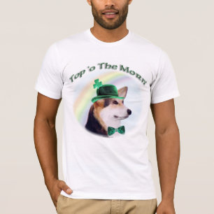 Corgi Top of the Morn'; Corgi St. Patrick's day