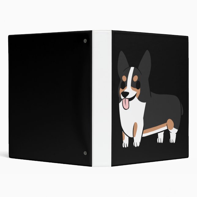Corgi tricolore binder (Background)