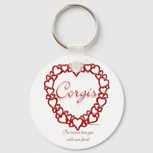 Corgi True Love - Keychain