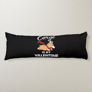Corgi Valentine Body Pillow