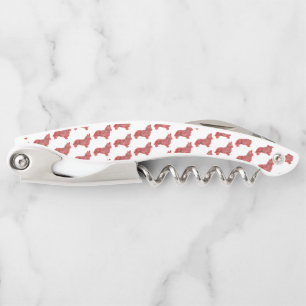 Corgi Welsh Dog Christmas Dog Cute Silhouette Corkscrew