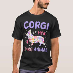 Corgi Welsh Spirit Animal T-Shirt