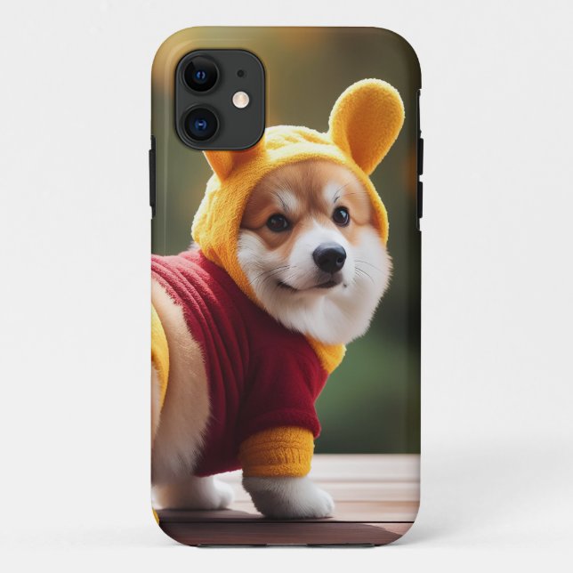 Corgi Winnie le coque iphone Pooh V2 (Dos)