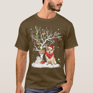 Corgi Winter Snow Tree Dog Christmas Winter T-Shirt