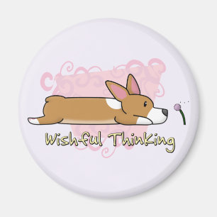 Corgi Wishful Thinking Magnet