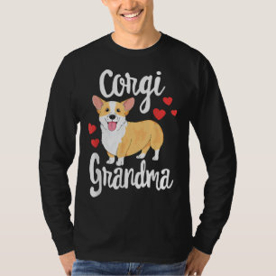 Corgi Women Girls Puppy Lover Dog Grandma Gift T-Shirt