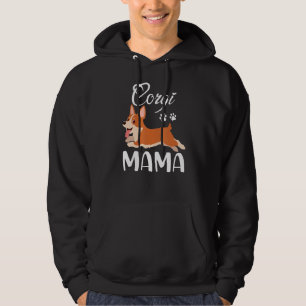 Corgi  Women Girls Puppy Mom Dog Mama   1 Hoodie