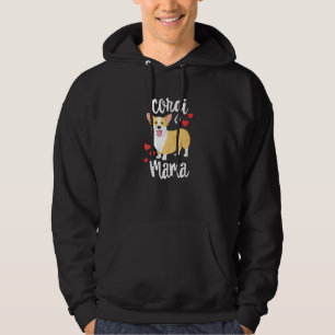 Corgi Women Girls Puppy Mom Dog Mama Hoodie