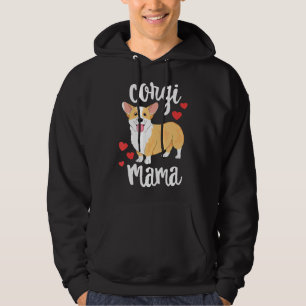 Corgi Women Girls Puppy Mom Dog Mama Hoodie