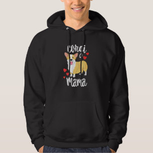 Corgi Women Girls Puppy Mom Dog Mama Hoodie