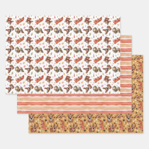 Corgi Wrapping Paper Sheet