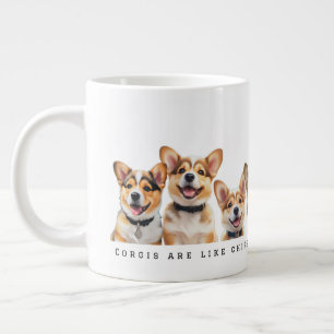 'Corgis Are Like Chips, You Can't Have Just One' Large Coffee Mug