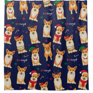 Corgis Christmas: Festive Vintage Pattern