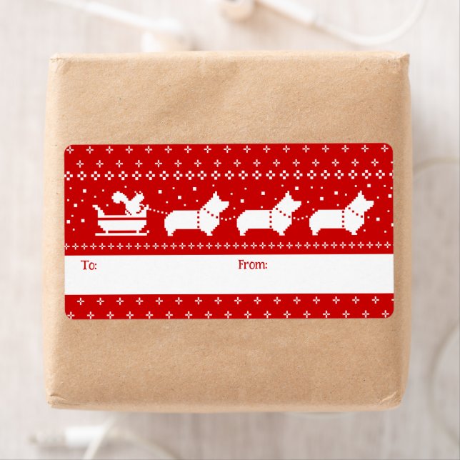 Corgis Noël Chiens De Sommeil Vacances À De (En situation)