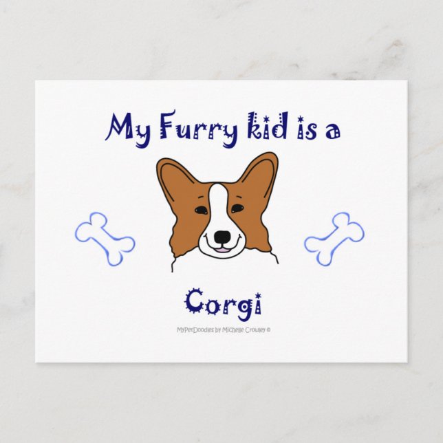 Corgitan Postcard (Front)