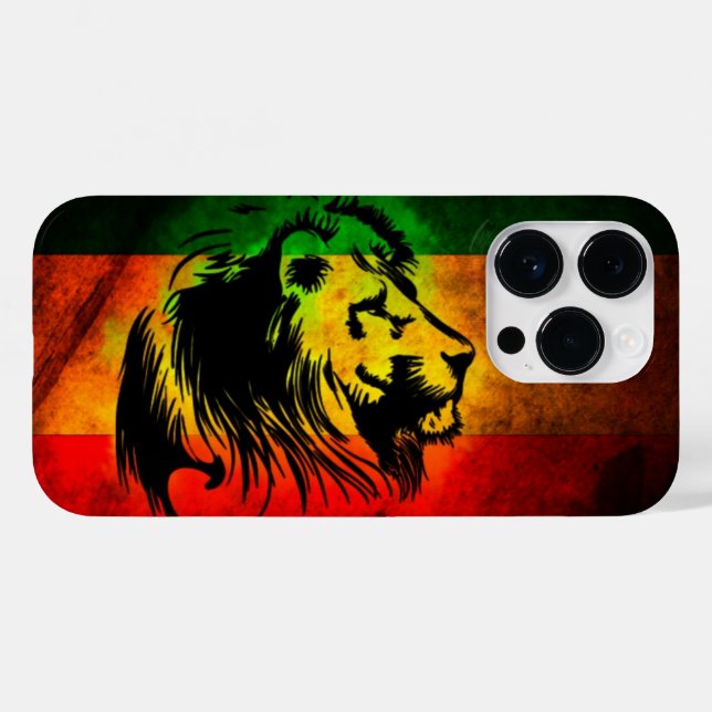 cori rasta reggae graffiti flag lion Case-Mate iPhone case (Back (Horizontal))