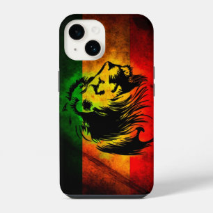 cori rasta reggae graffiti flag lion iPhone 14 case