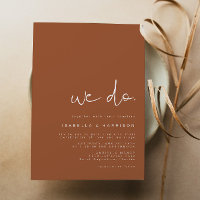 CORIANDER- Bohemian Burnt Orange Modern Minimalist