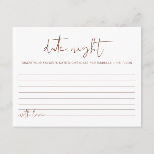 CORIANDER Rust Coloured Date Night Ideas Card Game