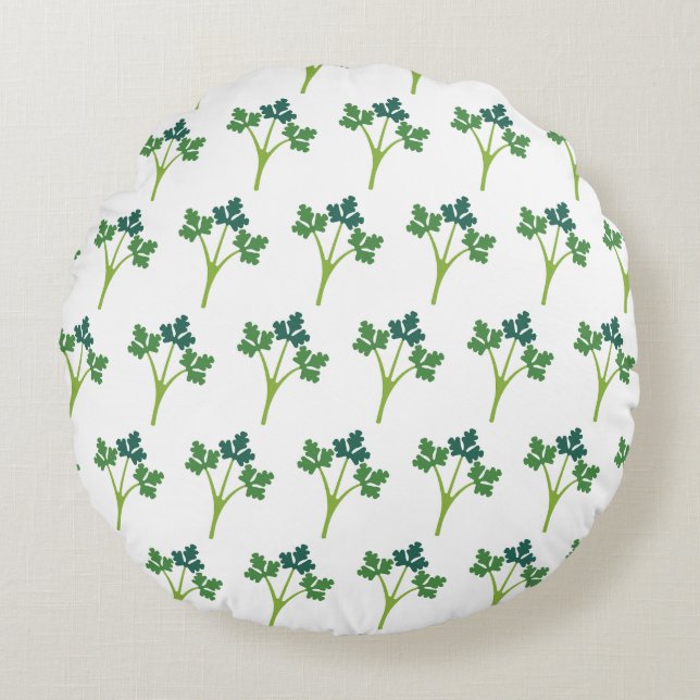 Coriandre Round Pillow (Front)