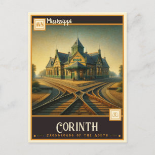 Corinth, Mississippi    Vintage Postcard