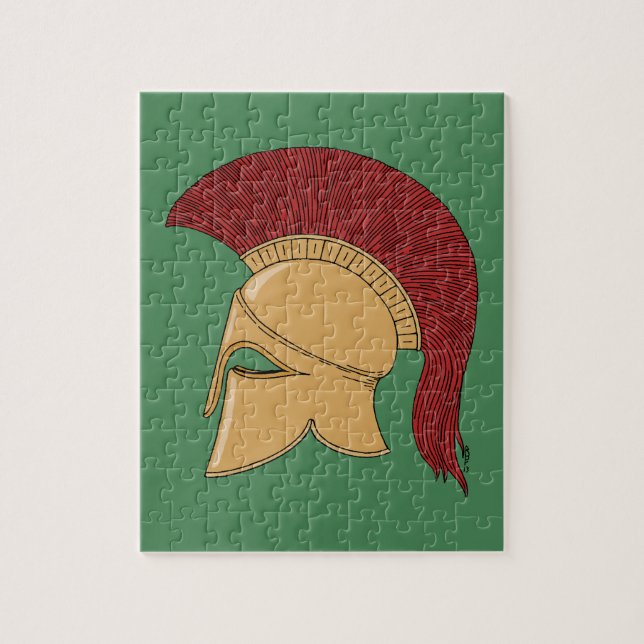 Corinthian Helmet Jigsaw Puzzle (Vertical)