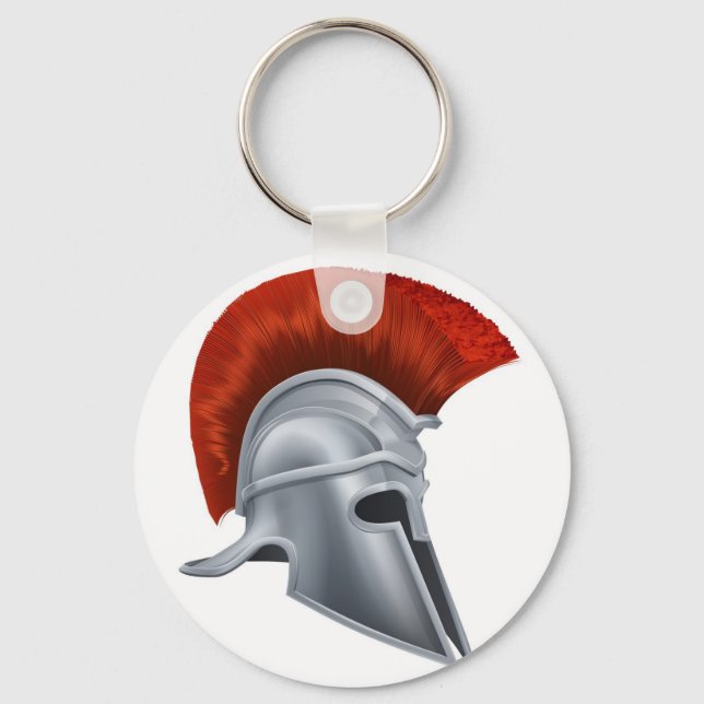 Corinthian helmet keychain (Front)