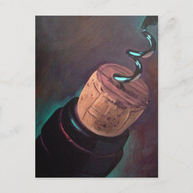 CORK AND OPENER HI-RES POSTCARD (Front)