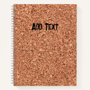 Cork Board Notebook