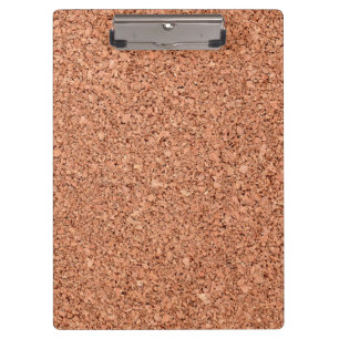 Cork Board Texture Clipboard