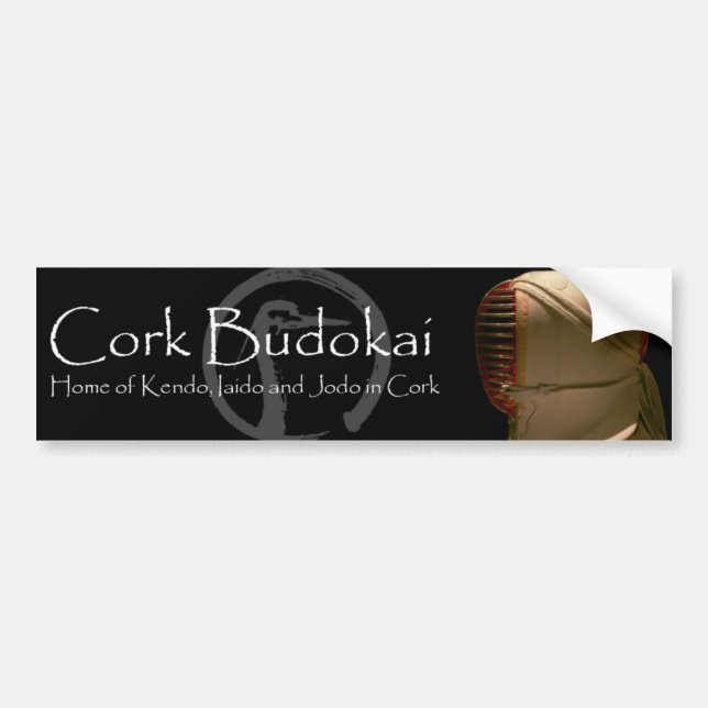 Cork Budokai bumper sticker (Front)