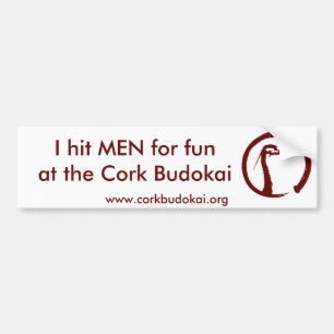 Cork Budokai bumper sticker 2