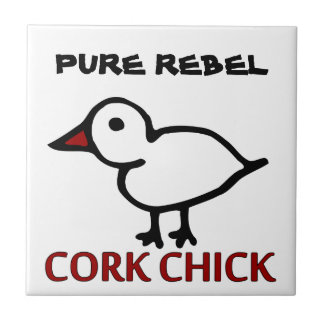 Cork Chick Tile