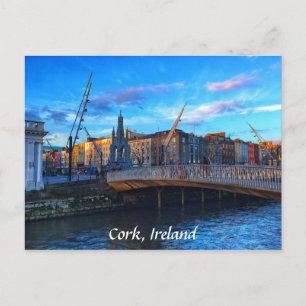 Cork City, Irlande Carte postale