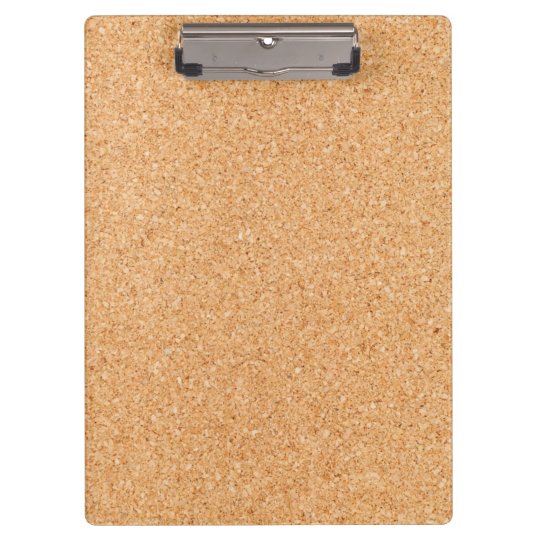 Cork Clipboard | Zazzle.ca