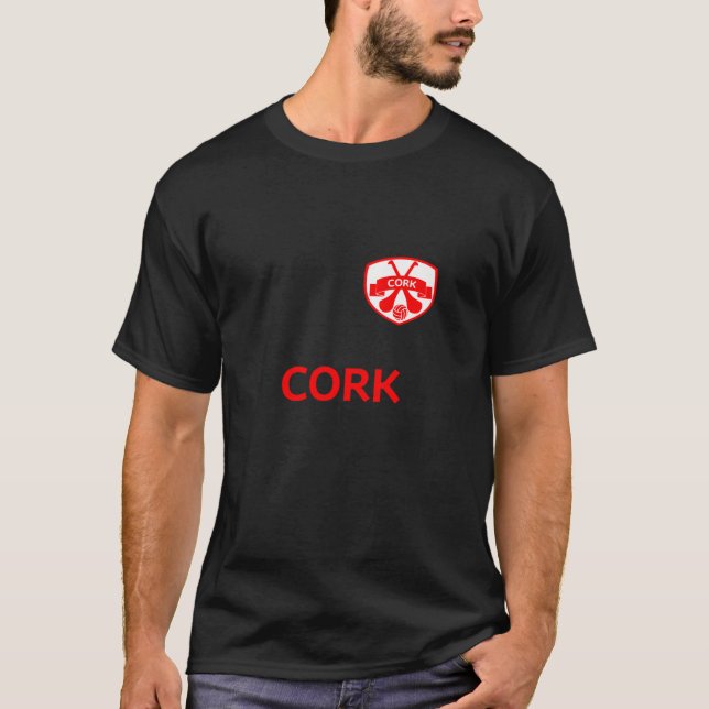 Cork Football and Hurling Jersey T-Shirt (Front)