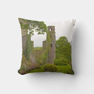 Cork, Ireland. The infamous Blarney Castle 2 Throw Pillow