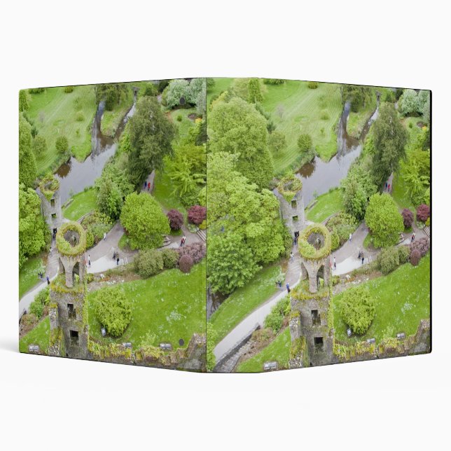 Cork, Ireland. The infamous Blarney Castle Binder (Background)