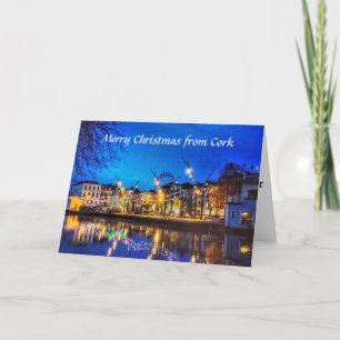 Cork, Irlande, carte de Noël