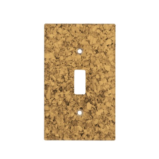 Cork Look Light Switch Cover