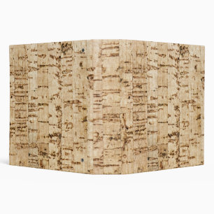 Cork oak pattern binder
