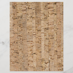 Cork oak pattern flyer